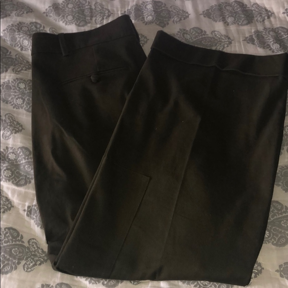 Dark Green Trousers